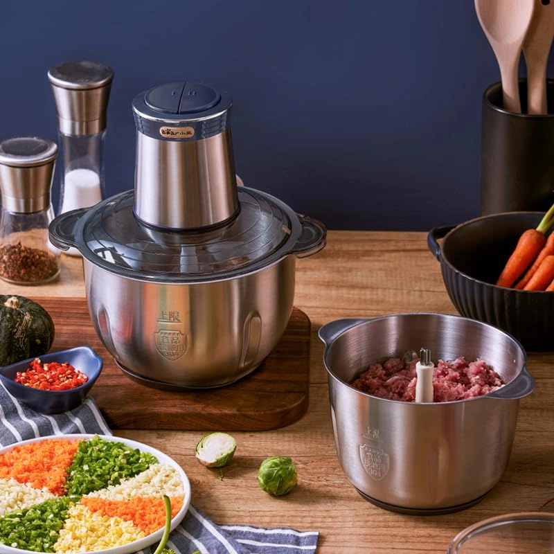 Food Processor & Chopper - 2.0L+1.8L 600W