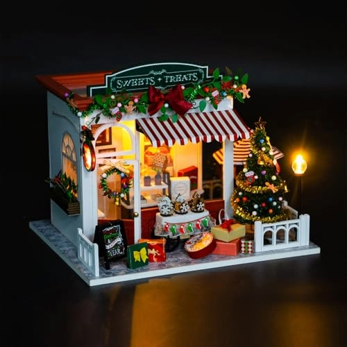 Miniature Wooden Dollhouse Furniture Kit - Creative Room 1:24