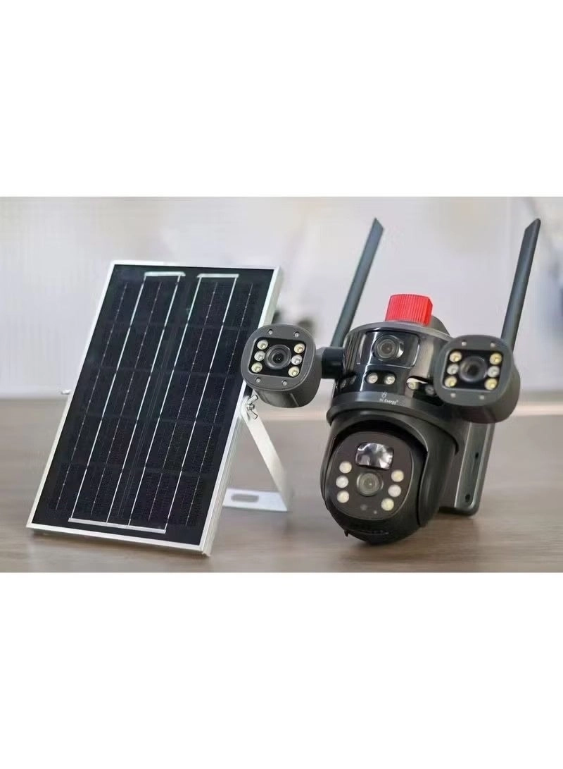 Trinocular Solar Camera