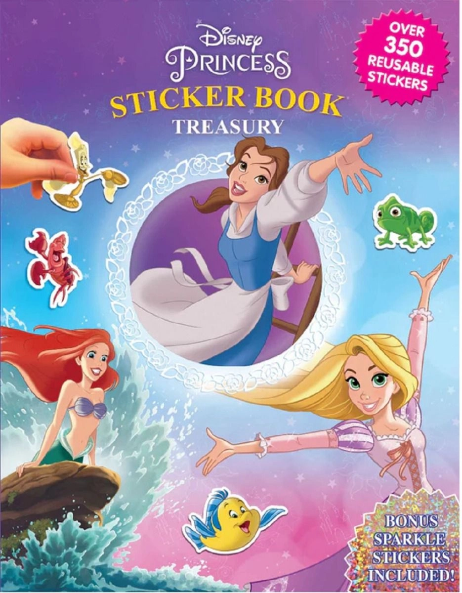 Phidal Disney Princess Sticker Book 96 pages 350 pcs