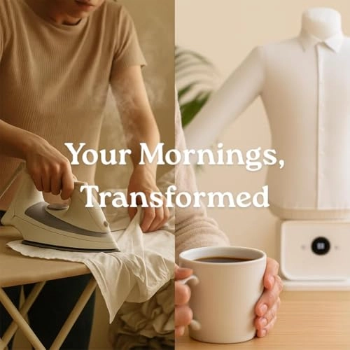 Airolume Automatic Shirt Dryer - 360-degree steam 8 mins 60-70C