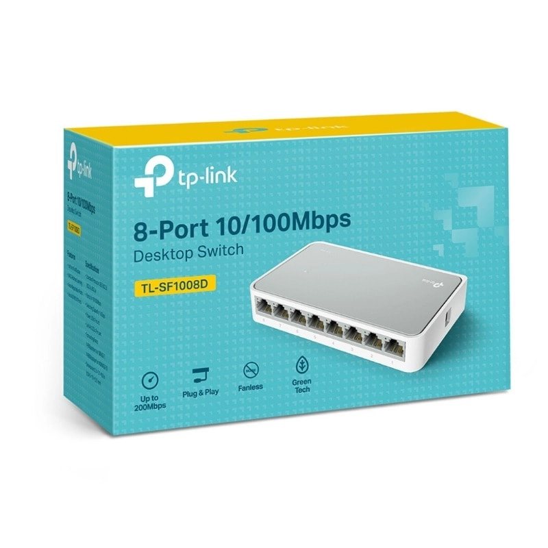 T NeT TL-SF1008D 8-ports
