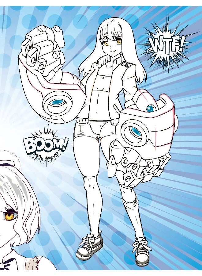 Colour Your Own Manga (Book 3)