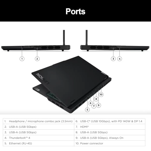 Legion Pro Legion 7 16ITHg6 - 16'' Core i9-14900HX 64GB DDR5 4000GB SSD