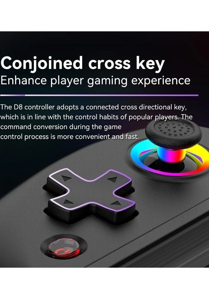 D8 Telescopic Mobile Phone Gamepad - Android iOS PS3 PS4 Switch PC
