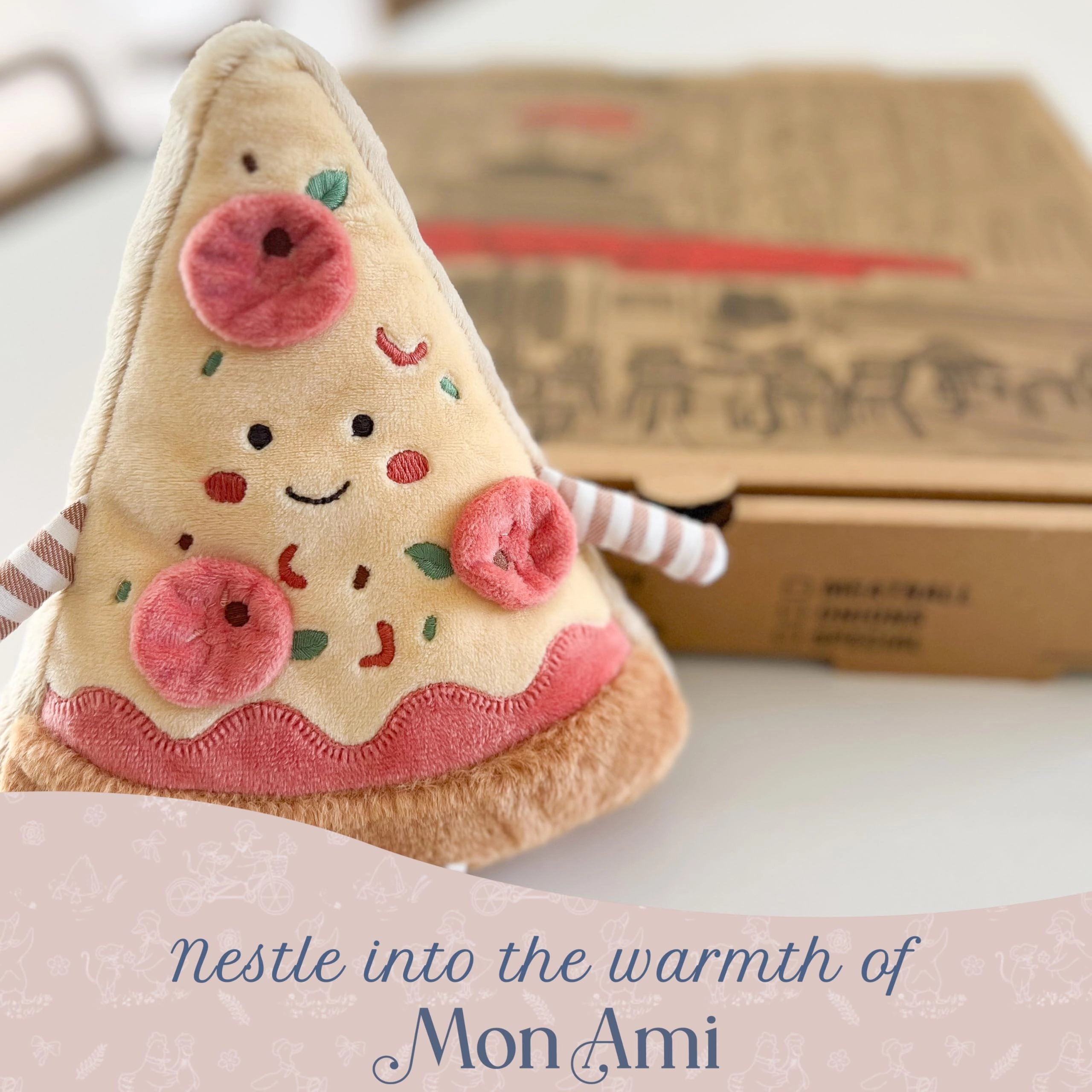 Cosimo Pizza 22.9 cm Plush - Soft Polyester