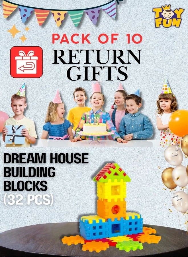 Dream House Building Toy Blocks - 32 pcs