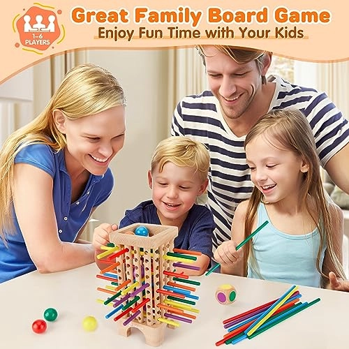 Montessori toy board game, - 24 months - 10 years 42 pieces