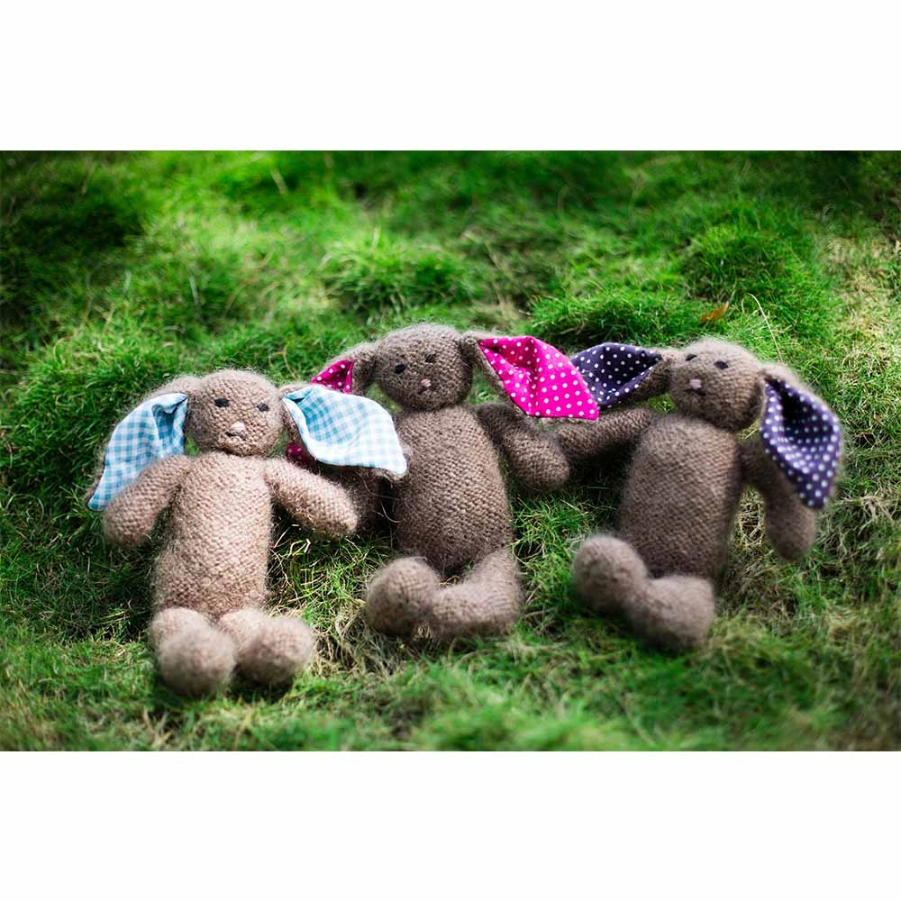 Bunny Vintage Knitted 24 cm Plush