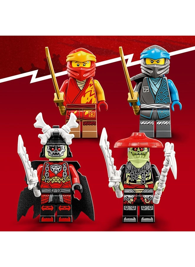 NINJAGO Kai’s Mech Rider EVO (71783) - Upgradable ninja motorbike Mech action figure