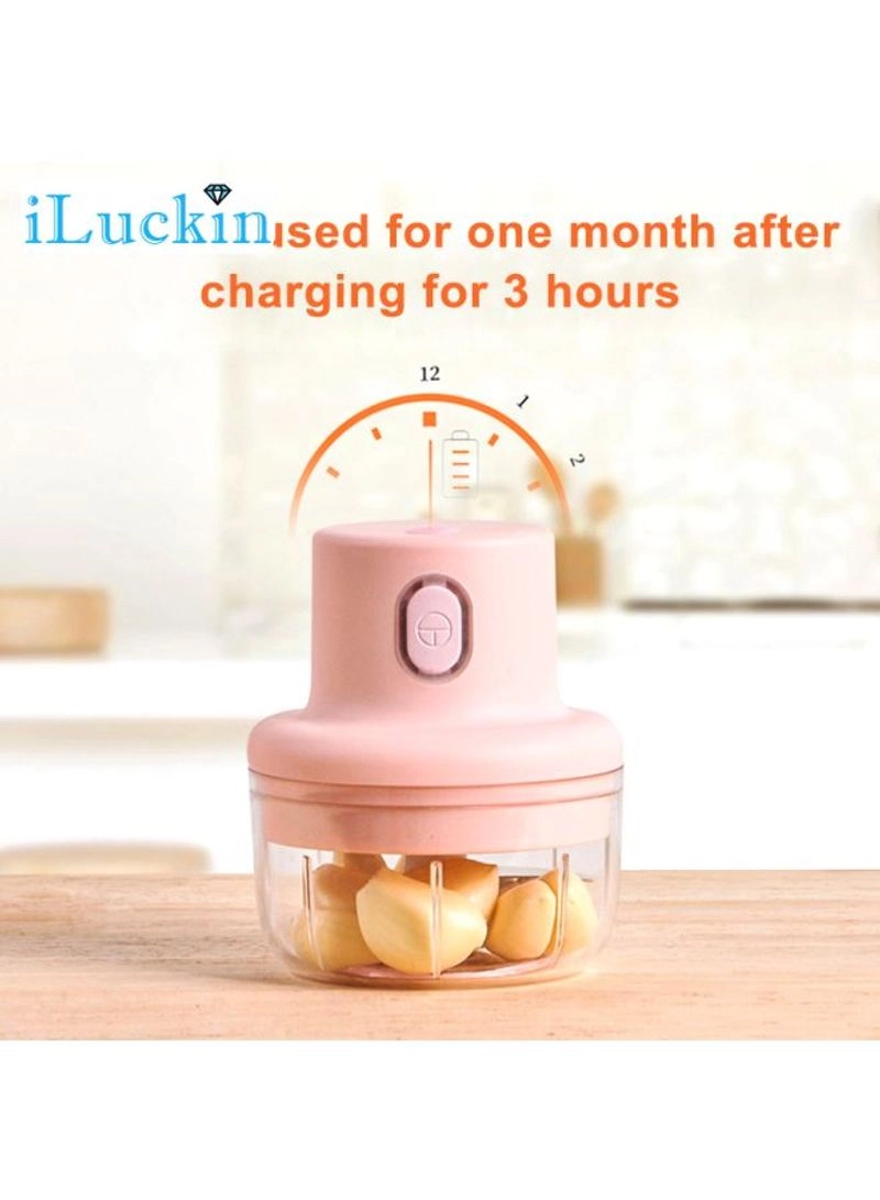 Mini Food Chopper And Processor - 100ml/250ml Wireless Electric