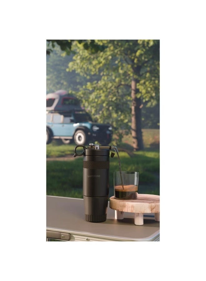 Nitro Brew Cold Coffee Maker - 480ml built-in pressure gauge