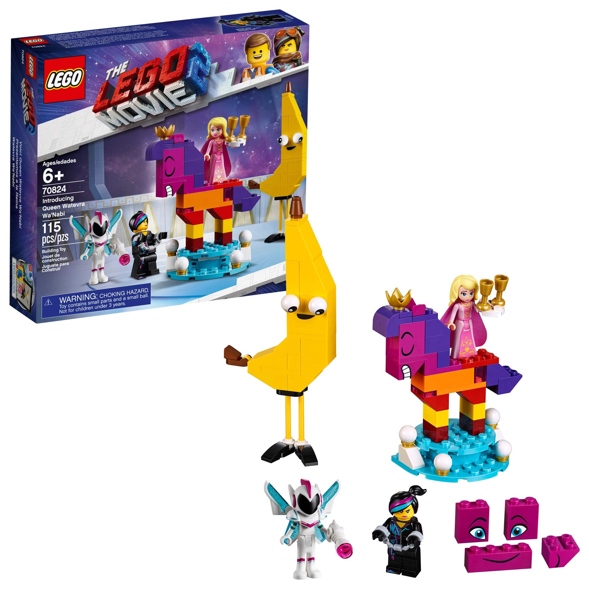 The LEGO Movie 2 Introducing Queen Watevra Wa'Nabi (70824)