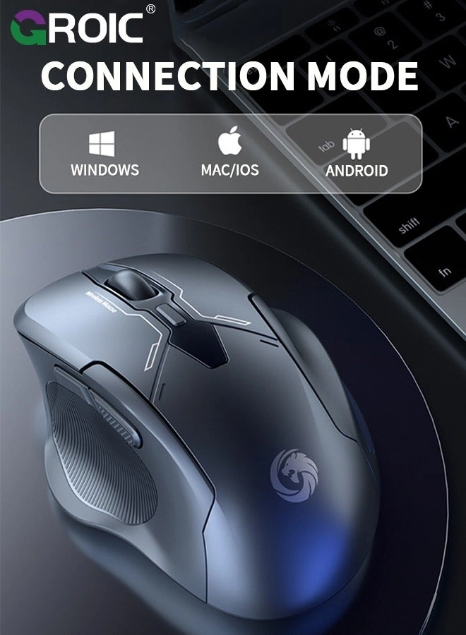 LED Slim Silent Mouse - Wireless