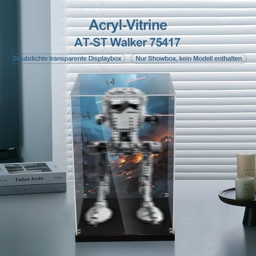 Acrylic Display Case for LEGO 75417 AT-ST Walker