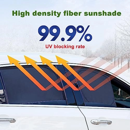 Compatible with MG HS Foldable Car Windshield Sun Shade