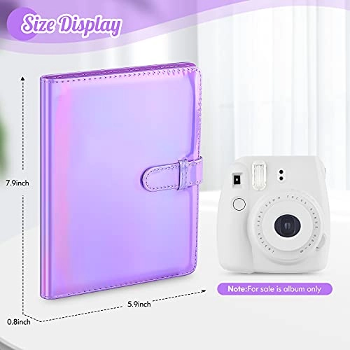 2x3" 128 Pockets PU Leather Photo Album