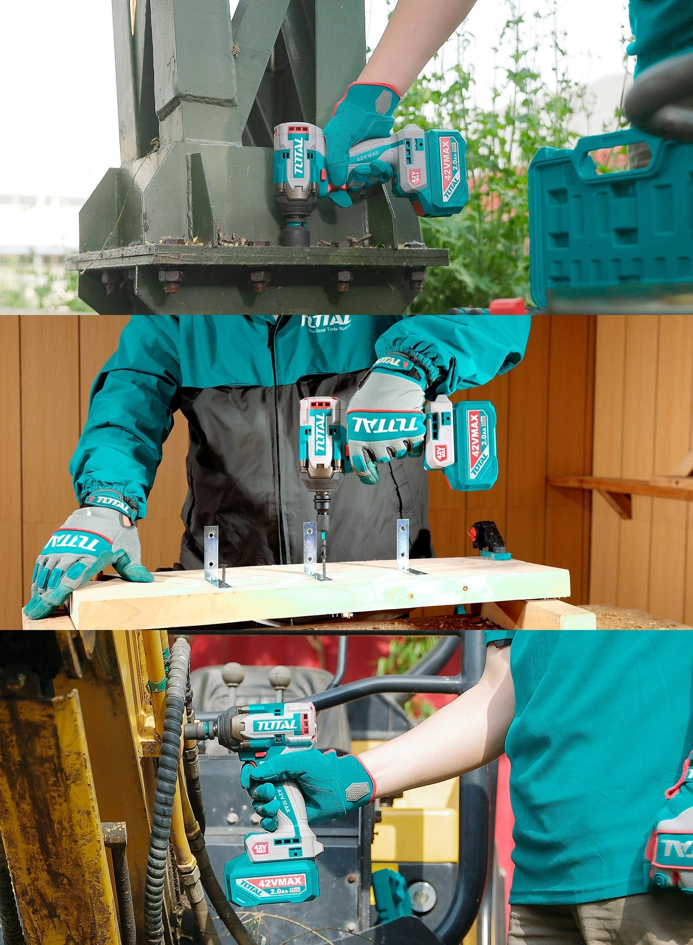 Cordless Impact Wrench - 750Nm 1/2"