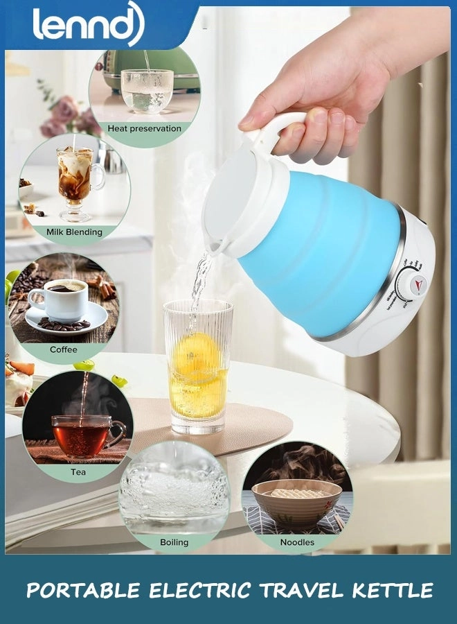 Portable Electric Travel Kettle - 600ml