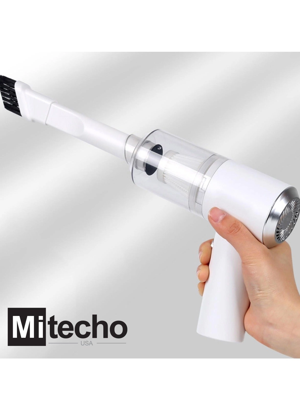 2 in 1 Vacum Cleaner - Portable Rechargeable