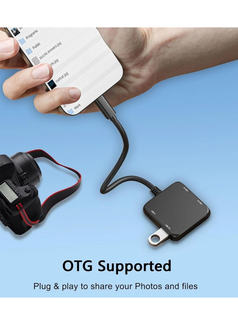 USB C Hub HDMI Adapter - 4-in-1 4K 100W