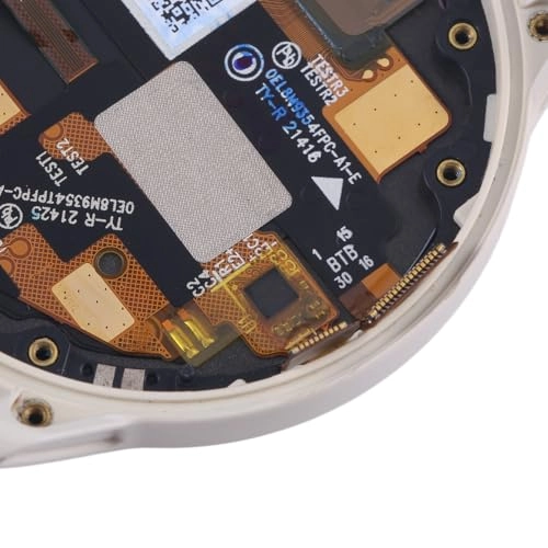 LCD Screen and Digitizer Full Assembly for Xiaomi Watch Color 2 - With Frame Silver