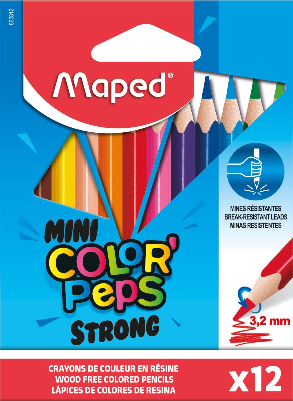 Color'Peps - 12 PCS