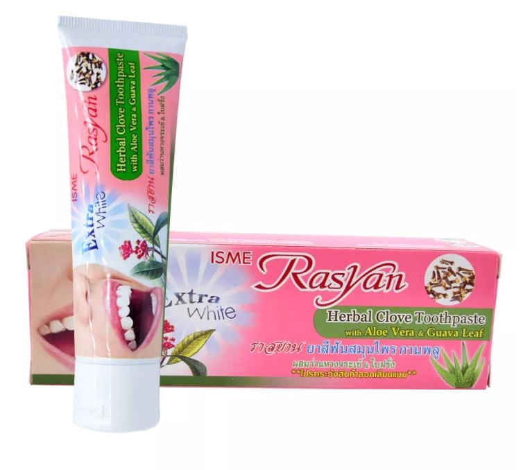 Extra White Herbal Clove with Aloe Vera & Guava Leaf Toothpaste 30g