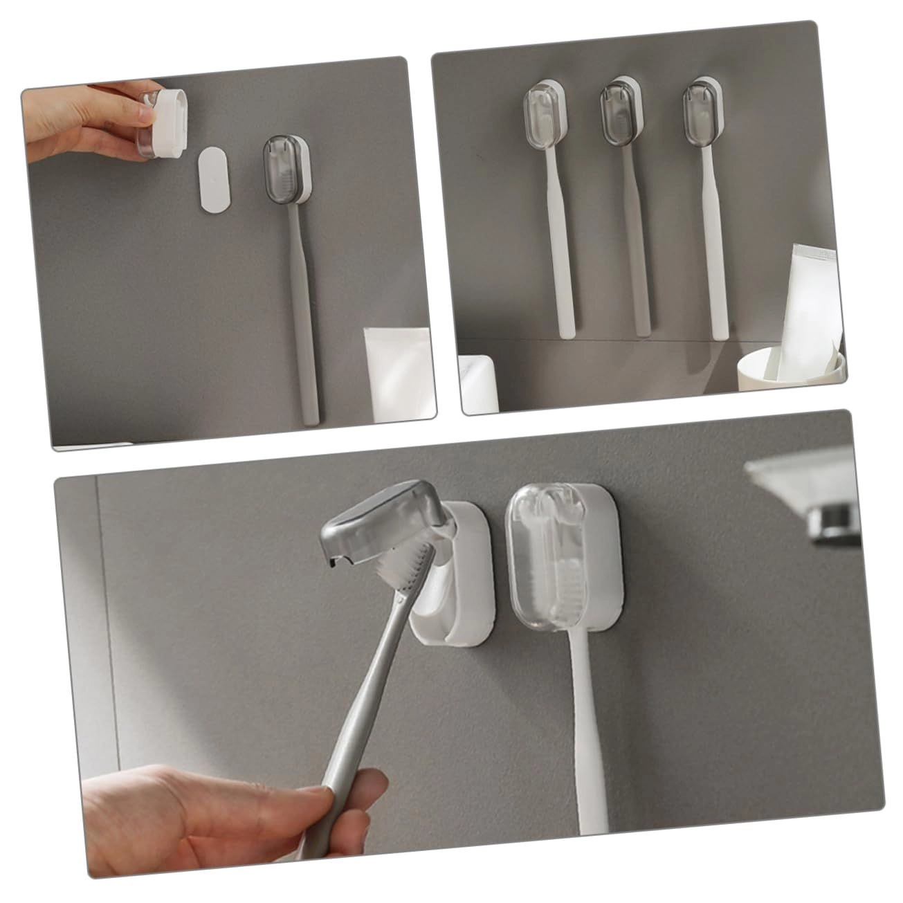 Toothbrush Holders - wall 2 Pack
