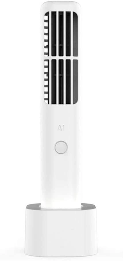 Small air conditioner Fan - Rechargeable Mini Handheld White
