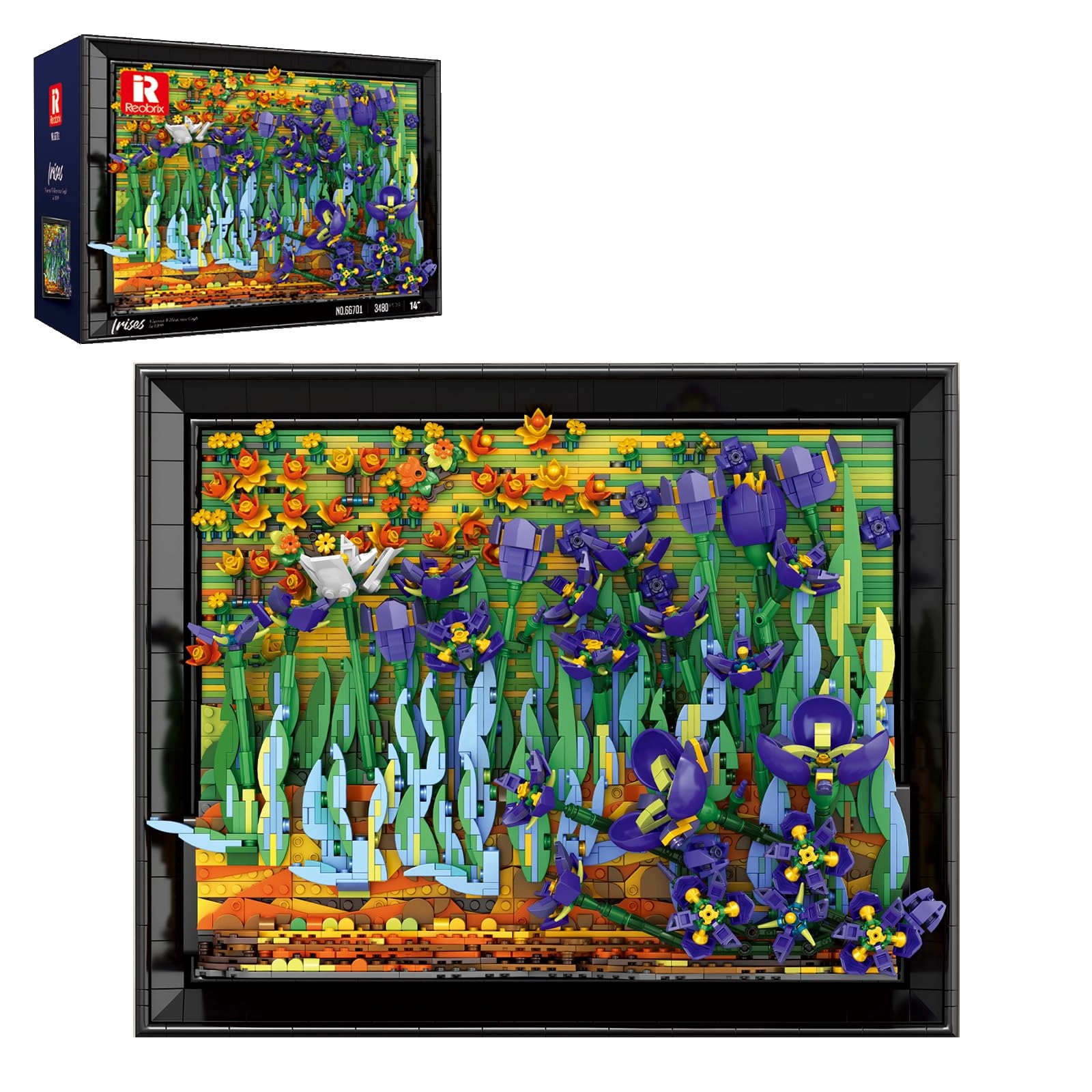 Shantou Juhang Toys Technology Co., Ltd. Irises Building Set - 3480pcs