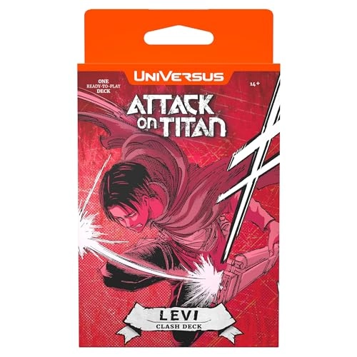 Attack on Titan: Battle for Humanity - Clash Deck - Levi - Collectible Card Game