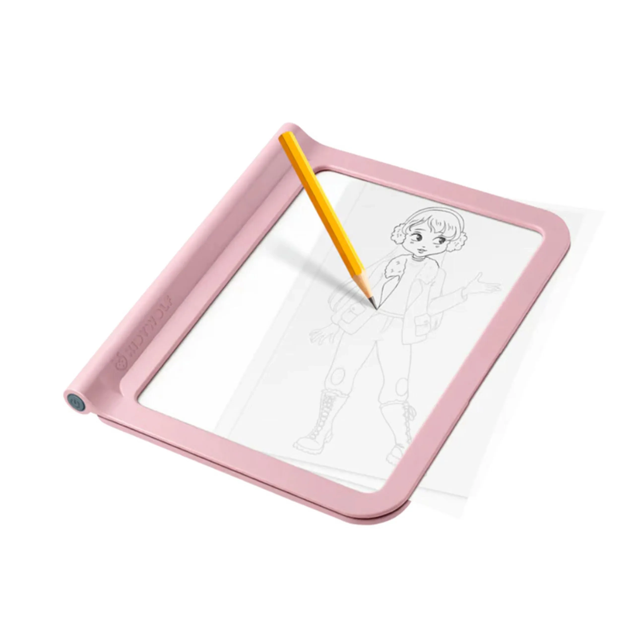 KIDYWOLF Kidydraw Pro - 4 neon chalk markers 1 pencil