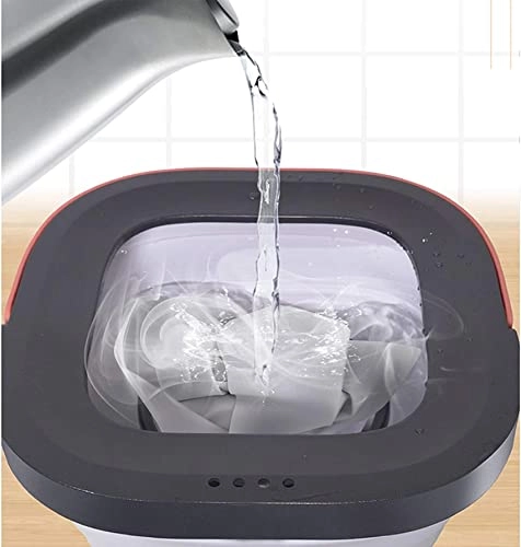 AADECOR Mini Washer - Foldable Portable Drain Basket
