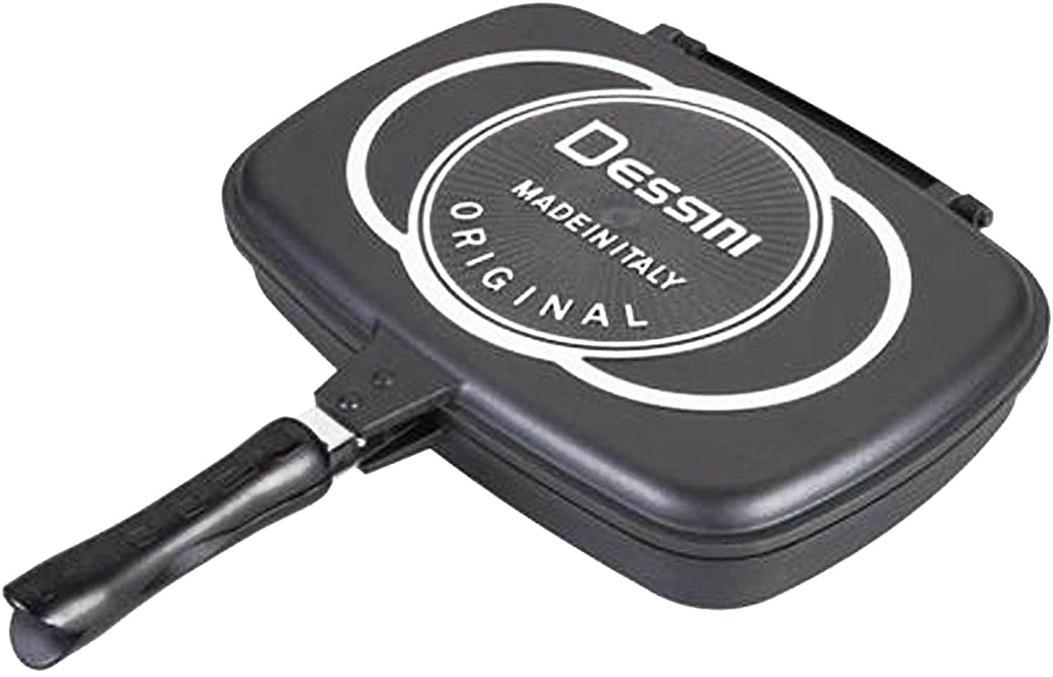 DESSINI Two-Sided Double Grill Pressure Pan - 36 Cm Non-Stick