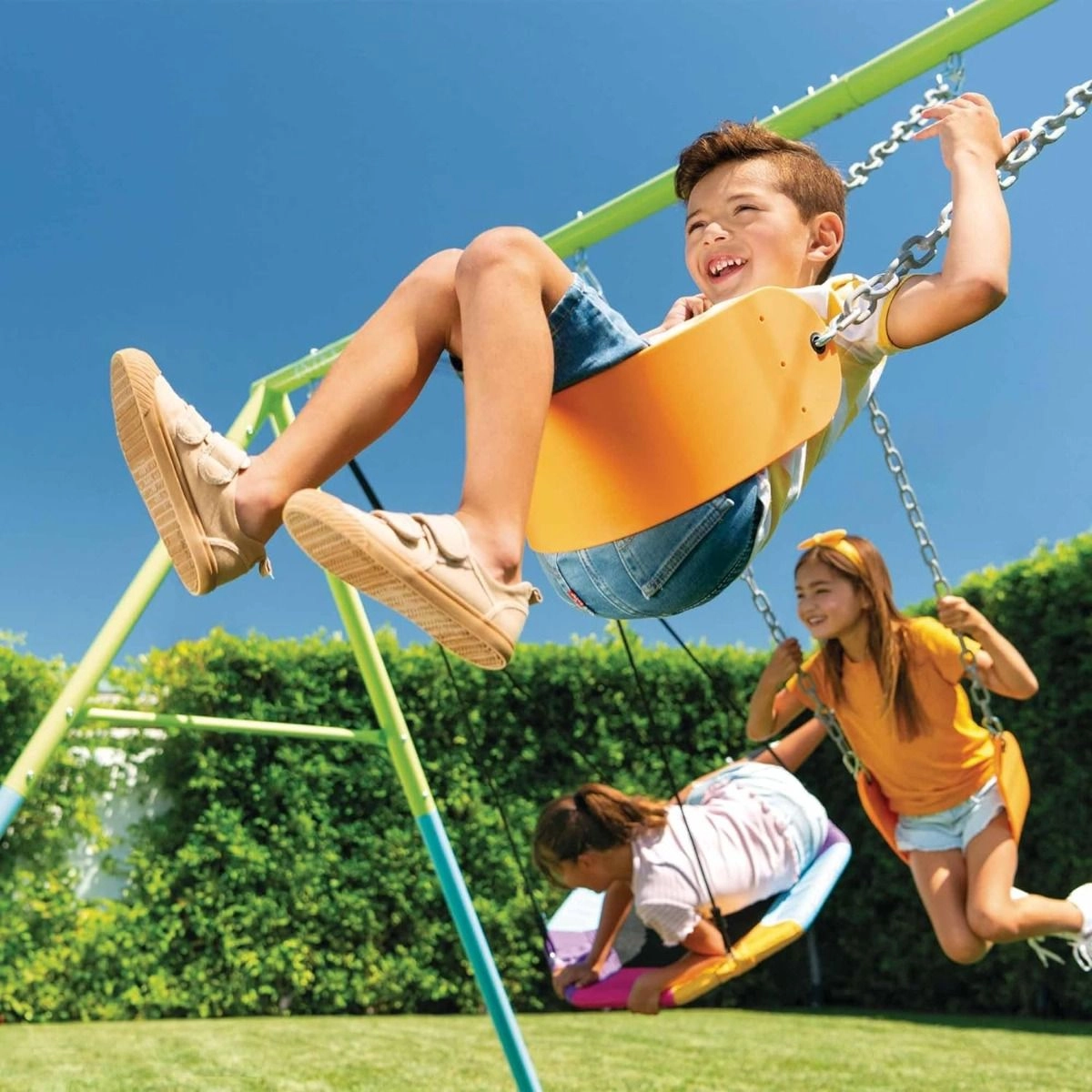 Saucer & Swing Dulex 5 - 8 inch (1.07m) slide 220 lb capacity