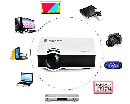 Simplified Micro Projector A0240-ZJ 800 Lumens