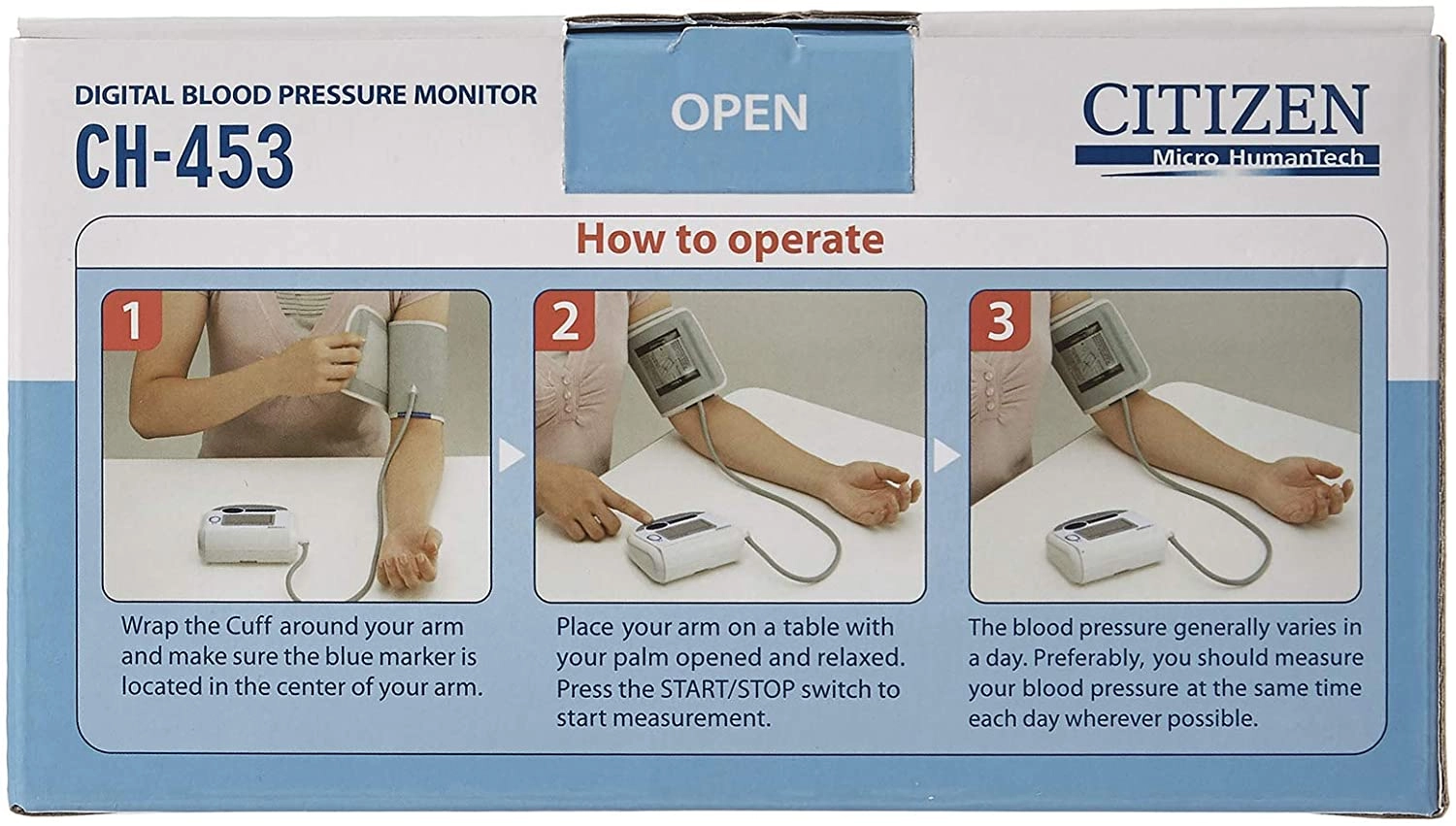 CH453 - Digital Arm Blood Pressure Monitor