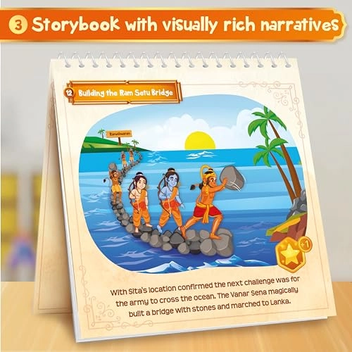 Mapology Tales of Ramayana - 3-in-1 Magnetic Path Puzzle