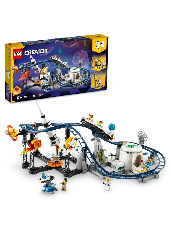 Creator 3 in 1 Space Roller Coaster (31142) - 874 pieces 9 years and up