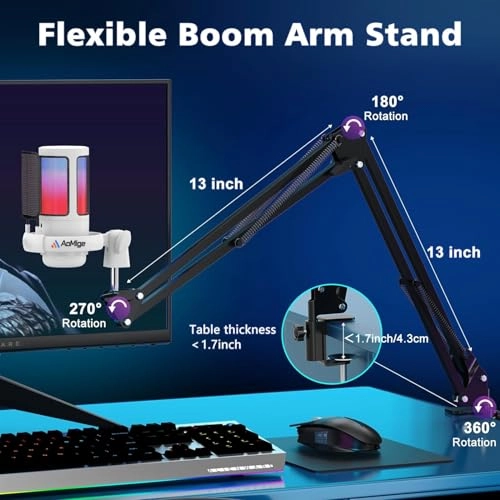 ME6S 3.5mm-Mini-Jack+USB Microphone