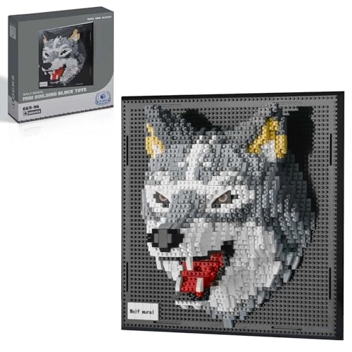 Animal Wall Art Wolf - 2213 pcs