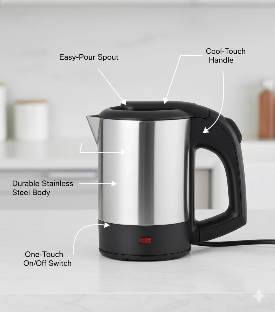 Travel Compact Electric Kettle