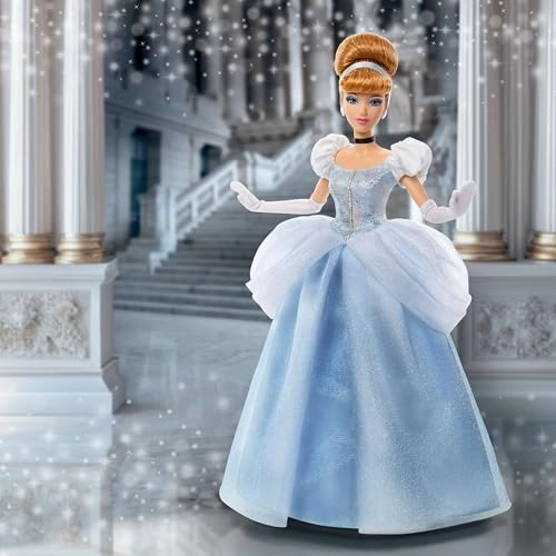 Cinderella Sparkling Princess Doll - Plastic Ages 3+
