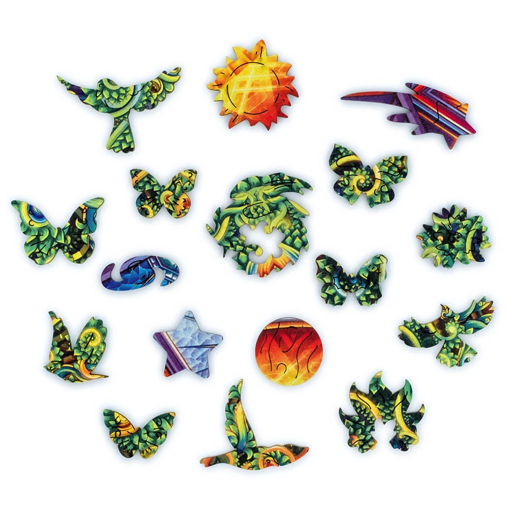 Mandala Tree Of Life Wooden Puzzle (4107390-Tree_Of_Life_KS) - 350 pcs