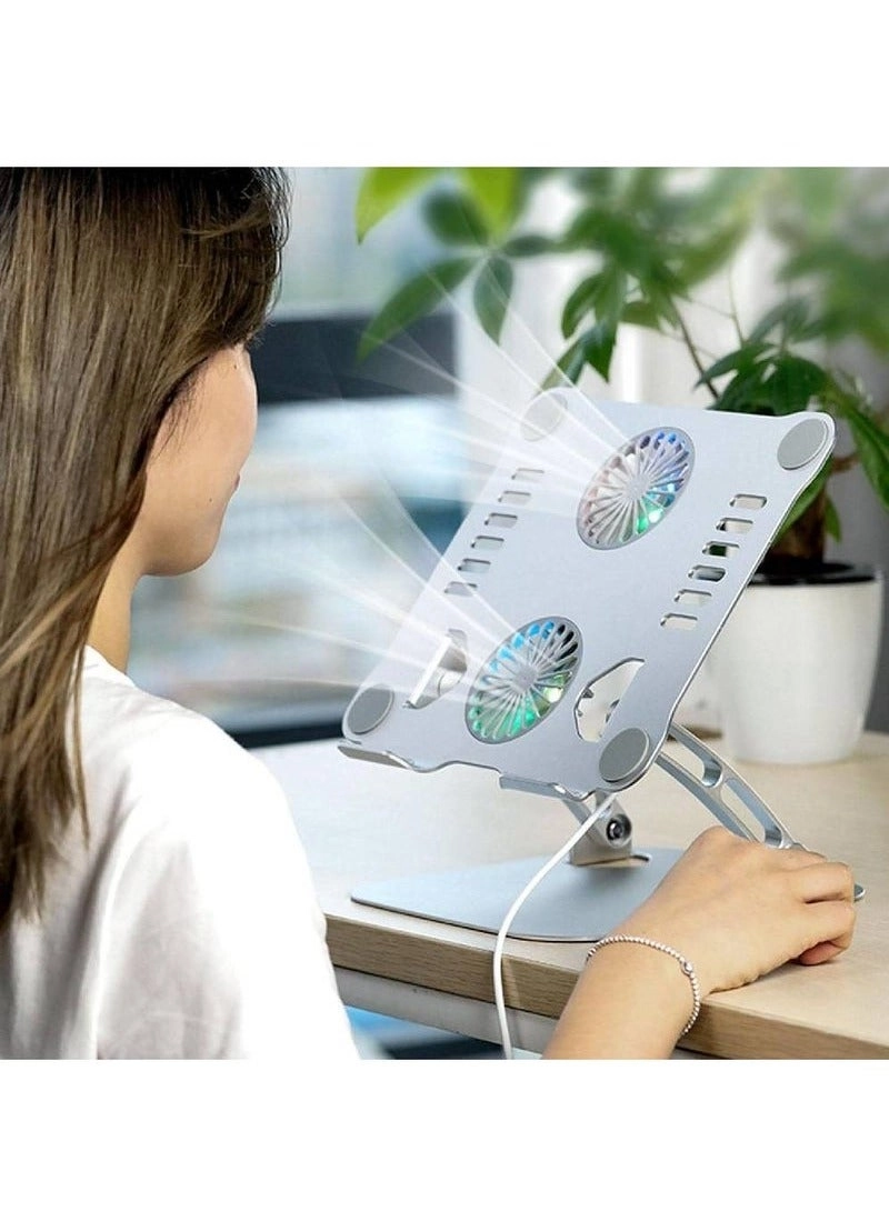 Stand with Cooling Fan - V4 Adjustable Height