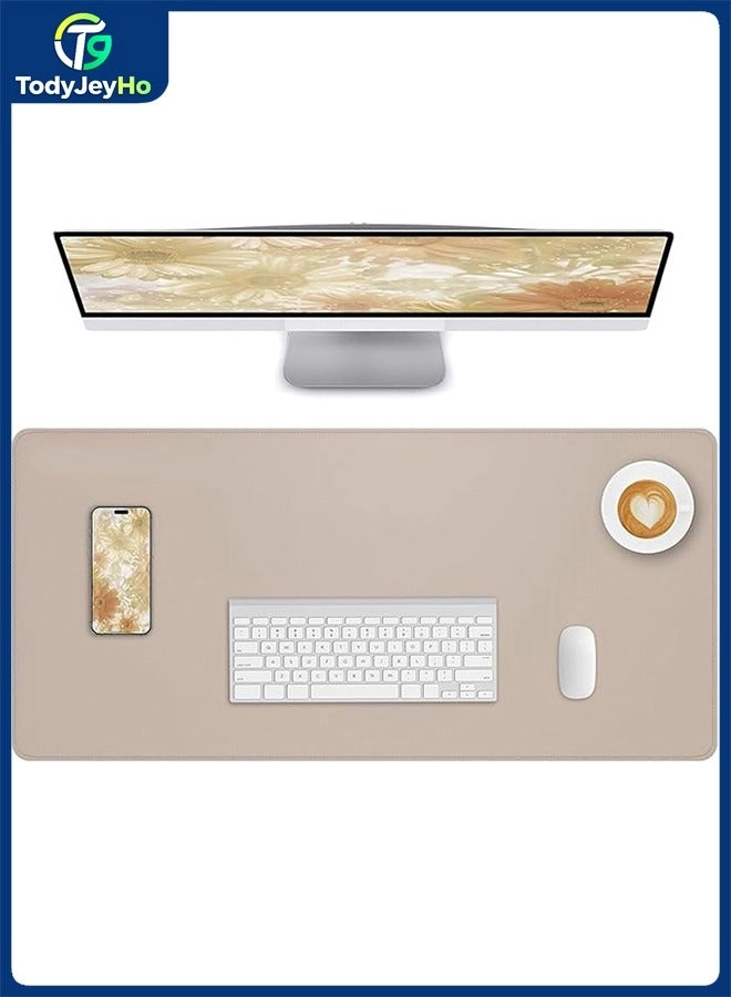 TodyJeyHo Leather Desk PU Office Mouse Pad - 90x43 cm
