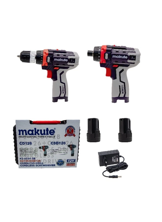 makute CD126 - 12V 23Nm + CSD126 - 6.3mm