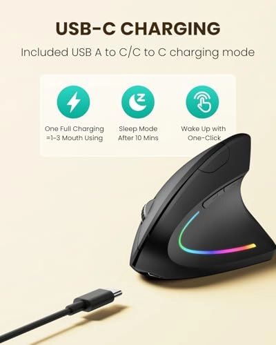 Ergonomic Mouse - Wireless