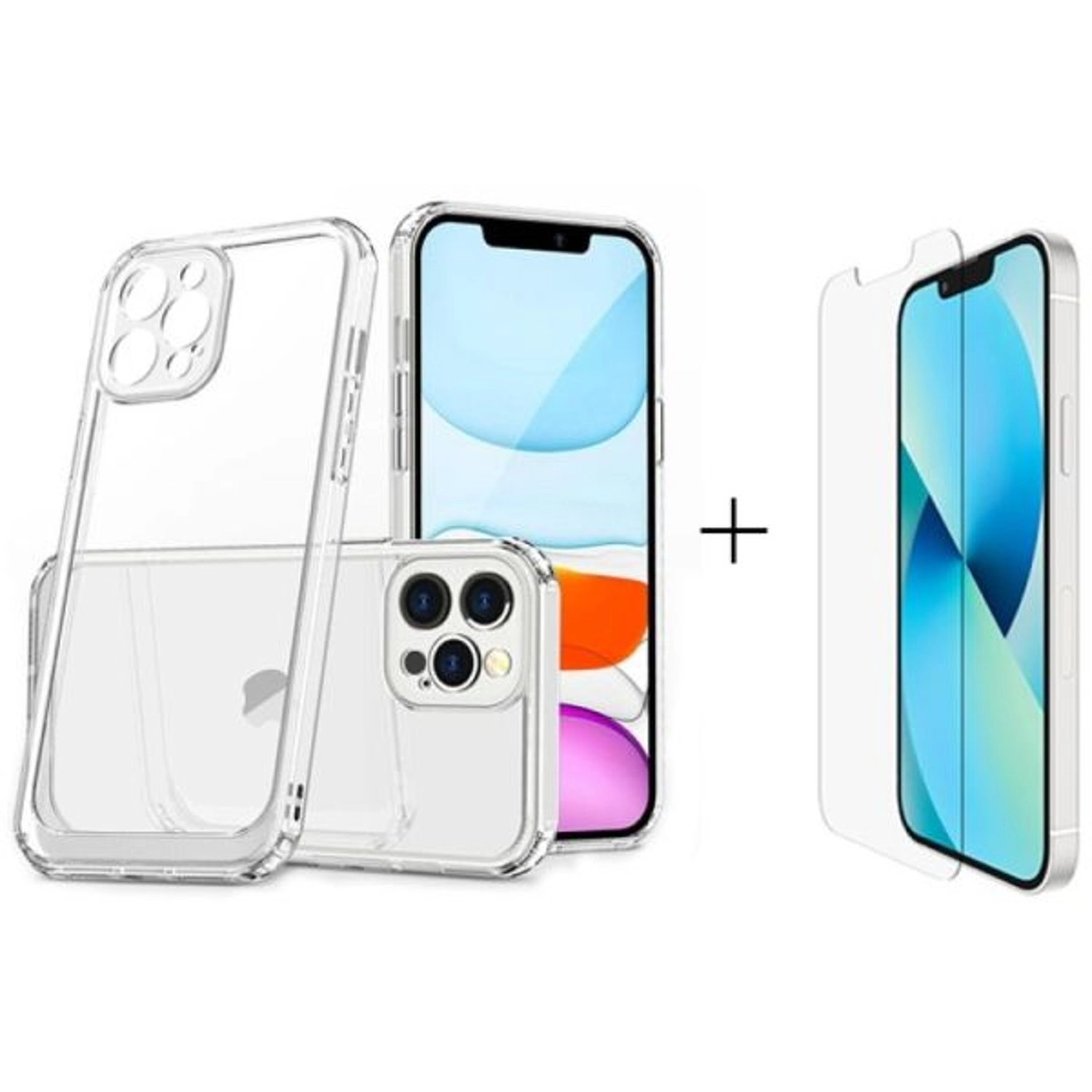 glassology iPhone 15 Pro Case - TPU and acrylic for iPhone 15 Pro